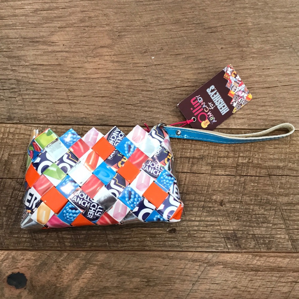 Candy wrapper purse